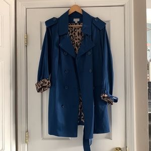 RAINCOAT  JOAN RIVERS  ANIMAL PRINT